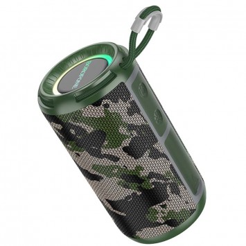 Блютуз колонка Borofone BR37 Noble sports, Camouflage Green