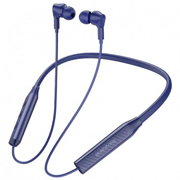 Bluetooth навушники Borofone BE59 Rhythm neckband, Blue