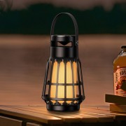 Блютуз колонка Hoco BS61 Wild fun outdoor campinh light, Magic black night