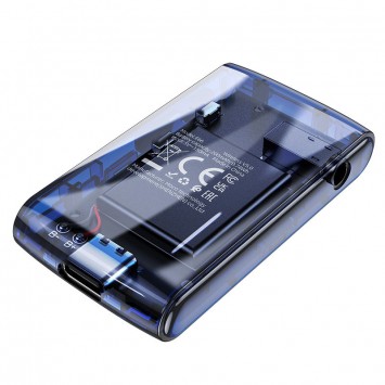 Bluetooth аудіо ресивер Hoco E66 Transparent discovery edition, Dark blue -  - зображення 1 