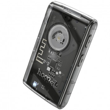 Bluetooth аудіо ресивер Hoco E66 Transparent discovery edition, Jazz black -  - зображення 1 