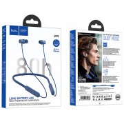 Bluetooth навушники Hoco ES70 Armour neck-mounted, Blue