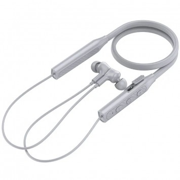 Bluetooth навушники Borofone BE59 Rhythm neckband, Gray - зображення 1 