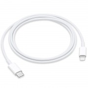 Кабель для Айфон USB-C на Lightning for Apple (AAA) (1m) (box), Білий