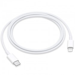 Кабель для Айфон USB-C to Lightning for Apple (AAA) (1m) (box), White