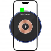 Бездротова зарядка WIWU Wi-W013 15W wireless charger, Black