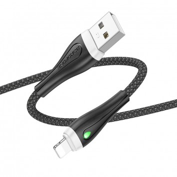 Дата кабель Borofone BX100 Advantage USB to Lightning, Black - Lightning - изображение 1