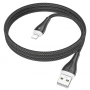 Дата кабель Borofone BX100 Advantage USB to Lightning, Чорний