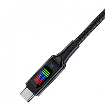 Дата кабель Acefast C7-03 USB-C to USB-C zinc alloy, Чорний - Type-C кабелі - зображення 2 