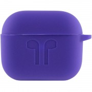 Силиконовый футляр для наушников AirPods 3, Фиолетовый / Ultra Violet