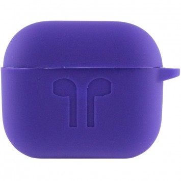 Силиконовый футляр для наушников AirPods 3, Фиолетовый / Ultra Violet - Apple AirPods - изображение 1