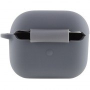 Силіконовий футляр для навушників AirPods 3, Сірий / Dark Gray