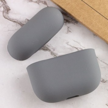 Силіконовий футляр для навушників AirPods 3, Сірий / Gray - Apple AirPods - зображення 1 
