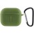 Силіконовий футляр для навушників AirPods 3, Зелений / Dark Olive