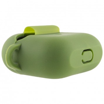 Силіконовий футляр для навушників AirPods 3, Зелений / Dark Olive - Apple AirPods - зображення 3 