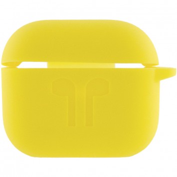 Силіконовий футляр для навушників AirPods 3, Жовтий / Neon Yellow - Apple AirPods - зображення 1 
