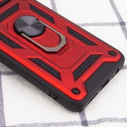 Ударостійкий чохол Camshield Serge Ring для Xiaomi Redmi 9A, Червоний
