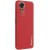 Кожаный чехол Xshield для Xiaomi Redmi Note 11 (Global) / Note 11S, Красный / Red