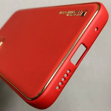 Кожаный чехол Xshield для Xiaomi Redmi Note 11 (Global) / Note 11S, Красный / Red - Xiaomi Redmi Note 11 (Global) / Note 11S - зображення 2 