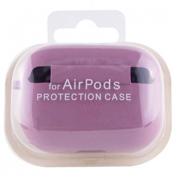 Силіконовий футляр з мікрофіброю для навушників Airpods Pro 2, Ліловий / Lilac Pride - Apple AirPods - зображення 3 