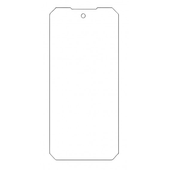 Захисне скло SmartEra на Oukitel WP27 з вирізом під камеру