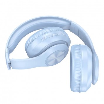 Накладні бездротові навушники BOROFONE BO24 Gratified, Blue - Bluetooth наушники - зображення 1 