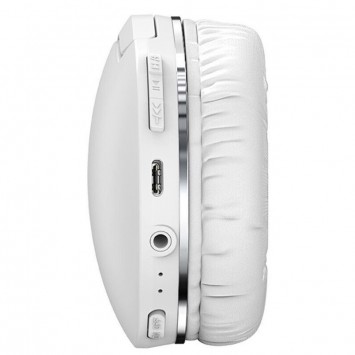 Накладні бездротові навушники Baseus Encok Wireless headphone D02 Pro (NGTD01030), White - Bluetooth наушники - зображення 4 