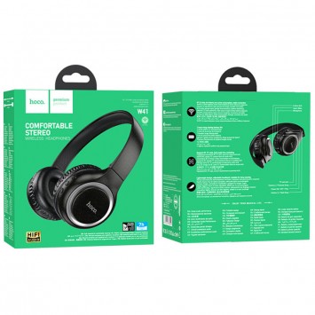Накладні бездротові навушники Hoco W41 Charm, Black - Bluetooth наушники - зображення 3 