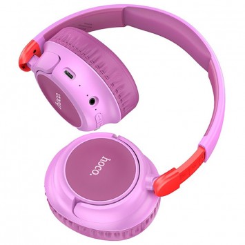 Накладні бездротові навушники Hoco W43 Adventure, Purple - Bluetooth наушники - зображення 1 