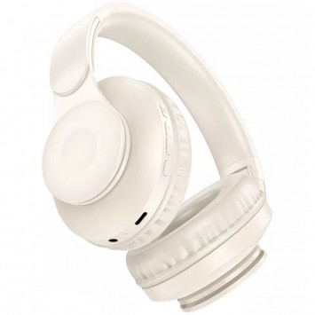 Накладні бездротові навушники Hoco W45 Enjoy, Milky White - Bluetooth наушники - зображення 1 