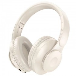 Накладні бездротові навушники Hoco W45 Enjoy, Milky White