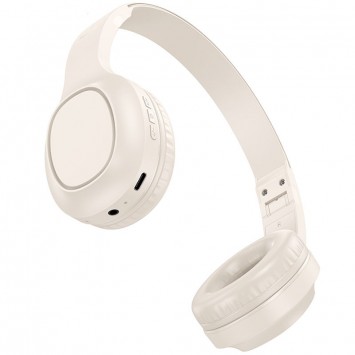 Накладні бездротові навушники Hoco W46 Charm, Milky White - Bluetooth наушники - зображення 1 