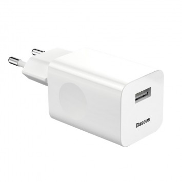 Блочок для зарядки Baseus Wall Charger QC3.0 (CCALL-BX), Белый