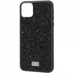 TPU чехол Bling World Rock Diamond для Apple iPhone 15 (6.1"), Черный