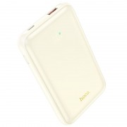 Портативное зарядное устройство Power Bank Hoco Q21 Great 22.5W+PD20W 10000 mAh, Milky White