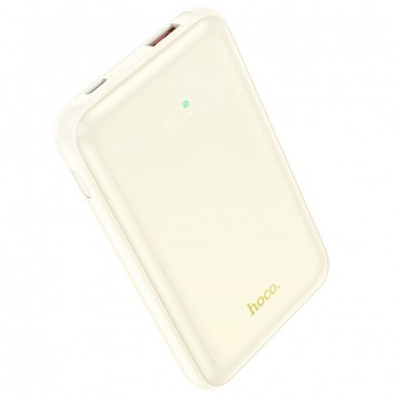 Портативное зарядное устройство Power Bank Hoco Q21 Great 22.5W+PD20W 10000 mAh, Milky White