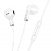 Навушники Borofone BM89 Surpass universal (3.5mm/1.2m), White