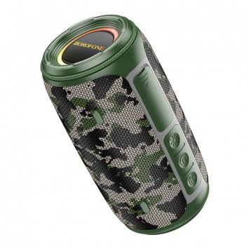 Блютуз колонка Borofone BR38 Free-flowing sports, Camouflage Green