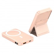 Портативное зарядное устройство Power Bank JJT-A27-1 PD20W+QC 22.5W с БЗУ 10000 mAh, Pink