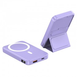 Портативное зарядное устройство Power Bank JJT-A27-1 PD20W+QC 22.5W с БЗУ 10000 mAh, Purple