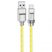 USB кабель Hoco U113 Solid 100W USB to Type-C (1m), Золотий