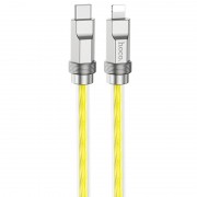 USB кабель Hoco U113 Solid 20W Type-C to Lightning (1m), Золотий