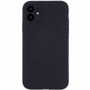 Чехол Silicone Case Full Camera Protective (AA) NO LOGO для Apple iPhone 12 (6.1"), Черный / Black