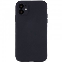 Чехол Silicone Case Full Camera Protective (AA) NO LOGO для Apple iPhone 12 (6.1"), Черный / Black