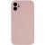 Чохол Silicone Case Full Camera Protective (AA) NO LOGO для Apple iPhone 12 (6.1"), Рожевий / Pink Sand