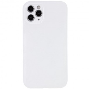 Чохол Silicone Case Full Camera Protective (AA) NO LOGO для Apple iPhone 12 Pro Max (6.7"), Білий / White Чохол Silicone Case Full Camera Protective (AA) NO LOGO для Apple iPhone 12 Pro Max (6.7"), Білий / White