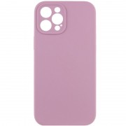 Чехол Silicone Case Full Camera Protective (AA) NO LOGO для Apple iPhone 12 Pro Max (6.7"), Лиловый / Lilac Pride