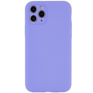 Чохол Silicone Case Full Camera Protective (AA) NO LOGO для Apple iPhone 12 Pro Max (6.7"), Бузковий / Dasheen Чохол Silicone Case Full Camera Protective (AA) NO LOGO для Apple iPhone 12 Pro Max (6.7"), Бузковий / Dasheen
