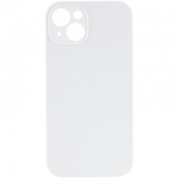 Чохол Silicone Case Full Camera Protective (AA) NO LOGO для Apple iPhone 13 (6.1"), Білий / White