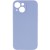Чехол Silicone Case Full Camera Protective (AA) NO LOGO для Apple iPhone 13 (6.1"), Голубой / Lilac Blue